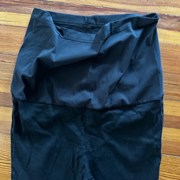 Blackout Moto maternity leggings - Picture 4 of 7